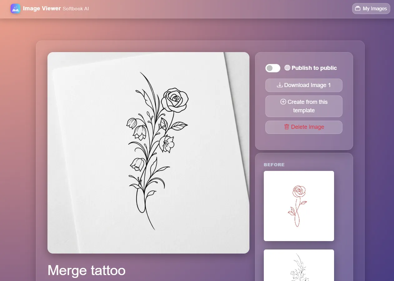Reuse, share, and duplicate successful image settings